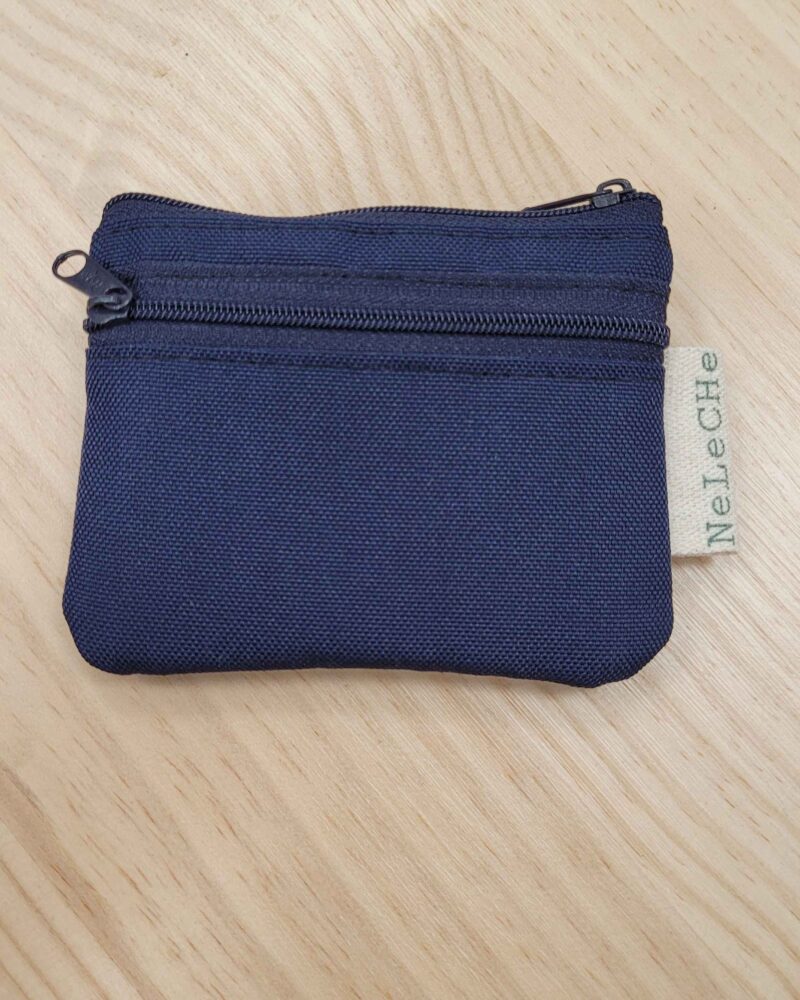 cartera-monedero, cartera 3 cremalleras, cordura