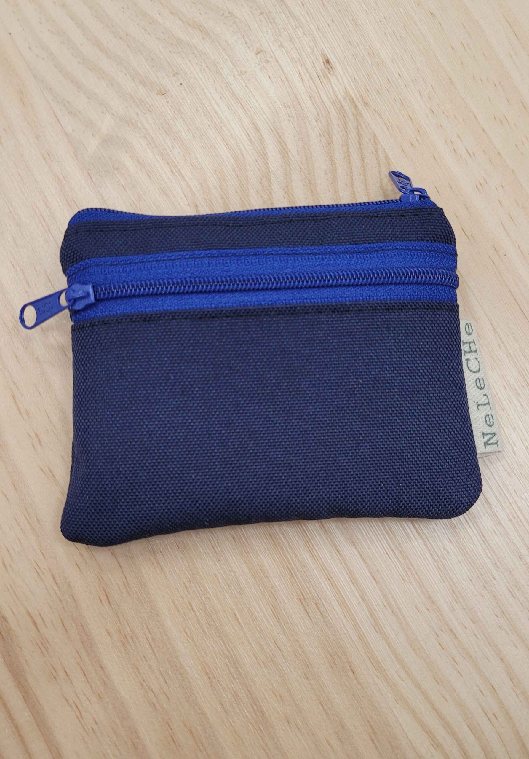 cartera-monedero, cartera 3 cremalleras, cordura