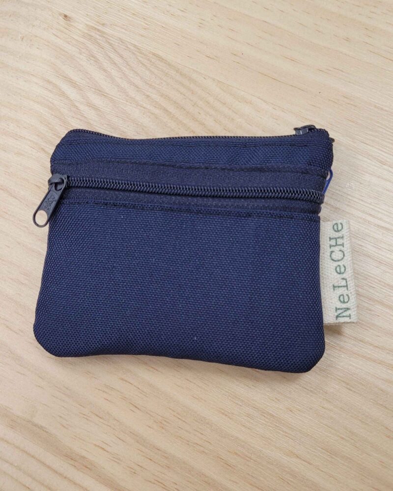 cartera-monedero, cartera 3 cremalleras, cordura