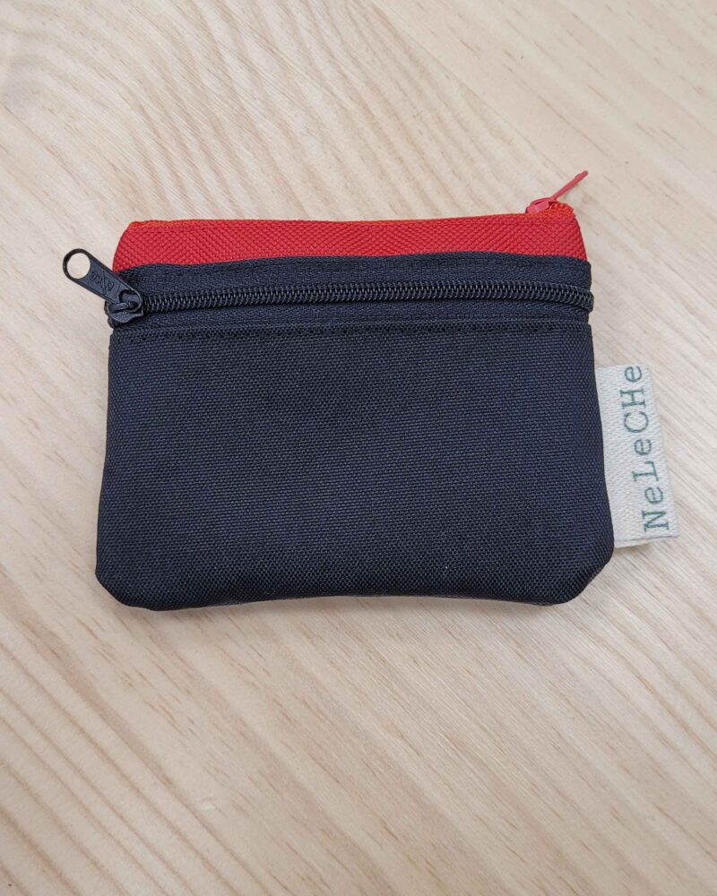 cartera-monedero, cartera 3 cremalleras, cordura